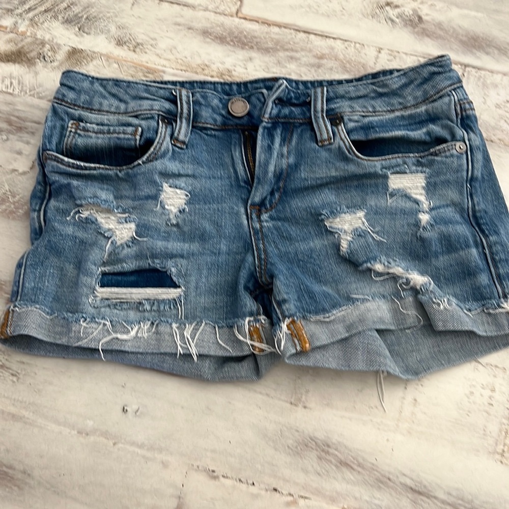 Jean cut off shorts